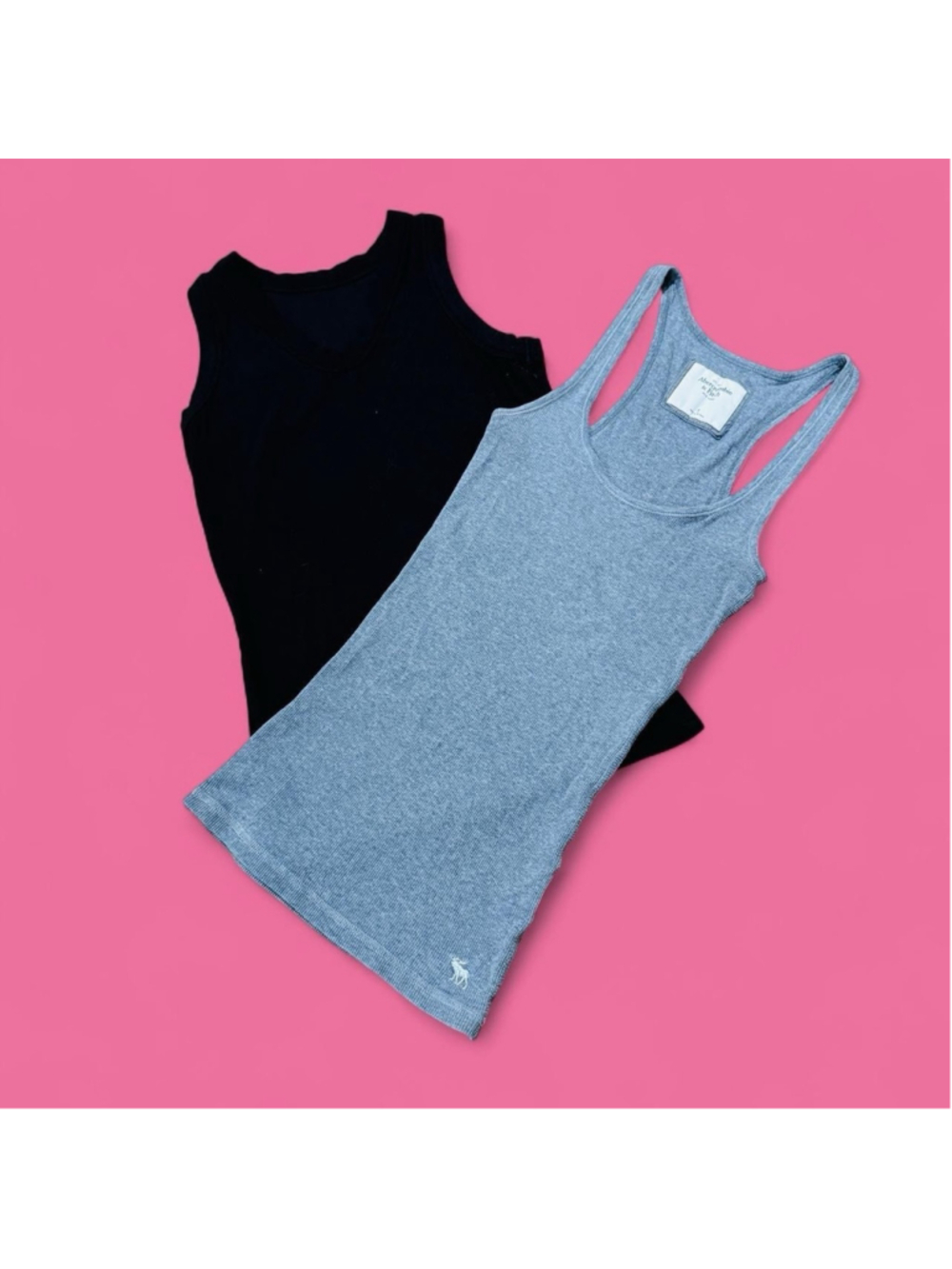 2 x Mixed Lot Bundle Beach Workout Gym Yoga Pilates Lounge Small Tank Tops